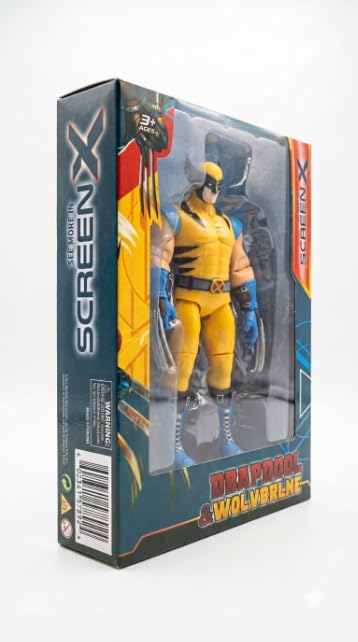 Image of Wolverine Figure Collectible PVC Statue for Kids & Collectors Premium Muscular Design | (WOLVBRLNE)
