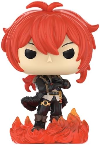 Funko Pop! Games: Genshin Impact - Diluc Ragnvindr - Pop! Asia - Vinyl Collectible Figure - Gift Idea - Official Merchandise - Toy for Children and Adults - Games Fans