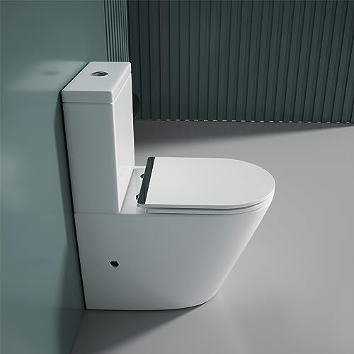 Durovin Close Coupled Toilet with Soft Close Seat