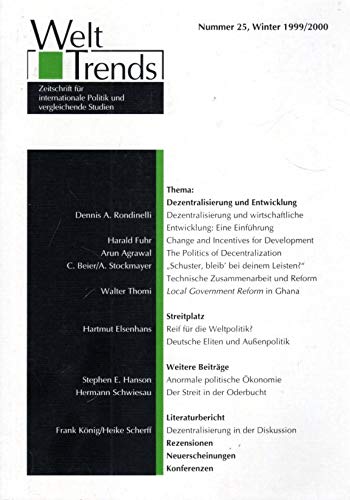 Dezentralisierung und Entwicklung