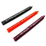 WEFOO 3PCS Low Temperature Candles Romantic Candles Wax Dripping Candles SM Candles for Sex Couples Lovers 7.2inch