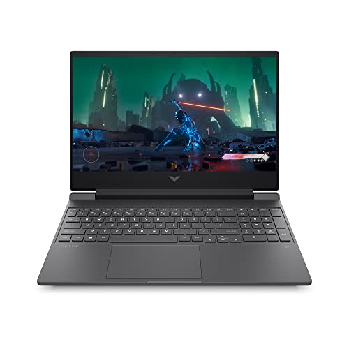 Victus by HP 15-fb0000sf PC Portable Gaming 15.6' FHD (AMD Ryzen 5 5600H , RAM 8 Go, SSD 512 Go, NVIDIA GeForce GTX 1650, AZERTY, Windows 11) Argent mica
