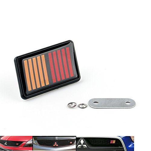 Areyourshop Front Grille Emblem Badge RALLIART For Lancer Evolution X