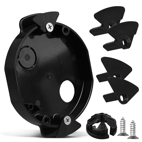 FSC405R Shallow Sconce Box Electrical Junction Box for Arlington Shallow Sconce Box, fits 1/2 in. and 5/8 in. Drywall, 4 Inch x 0.5 Inch, 5 cu. in. Old Work Ceiling Box (1 Pcs)