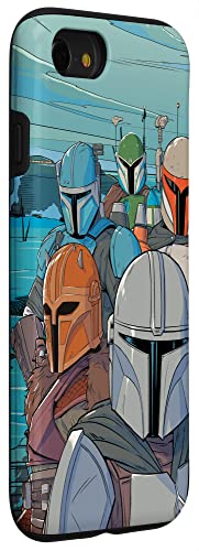 Coque Star Wars iPhone SE cadeau idéal pour passionné de Mandalorian - 3