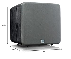 SVS SB-1000 Pro Subwoofer (Black Ash) | 12-in Driver, 325 Watt RMS, Sealed Cabinet — photo 6 of 6