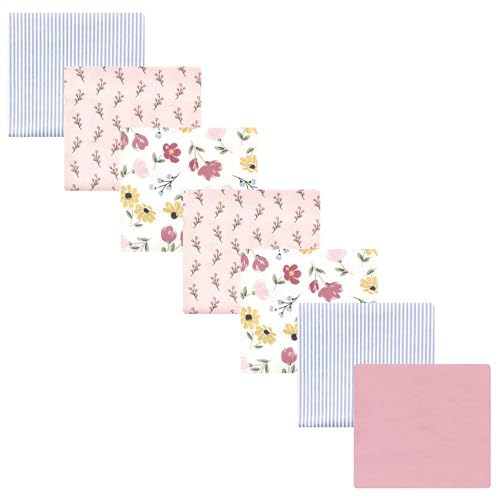 Image of Luvable Friends Little Treasure Flannel Receiving Blankets 7pk
