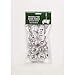 Biedermann & Sons Christmas Tree Candle Holder Clip-ons, Silver, 2 Inch, Set of 10