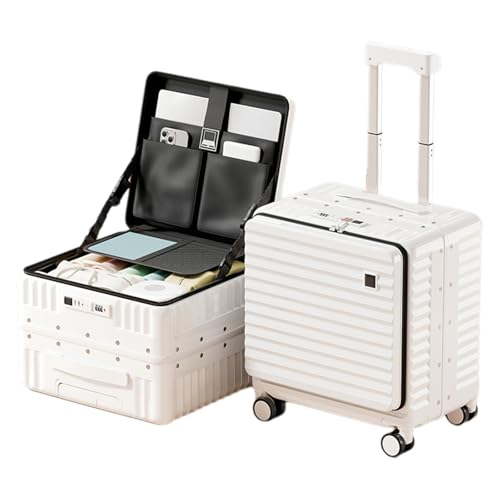 [Zentapo] �X�[�c�P�[�X �@���������� �L�����[�P�[�X �ϏՌ� �t�����g�I�[�v�� 1�F9�[�^�݌v �y�� ���^ ��e�� �L�����[�o�b�O �_�u���L���X�^�[ 360°��] �É� ���A�� 1�`3�� ���s ���o�|�� (�z���C�g, 20�C���`)