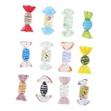 Bonbons : ces ornements ajoutent de la couleur à l'espace intérieur et rendent le petit espace plus confortable, bonbons en verre de noël