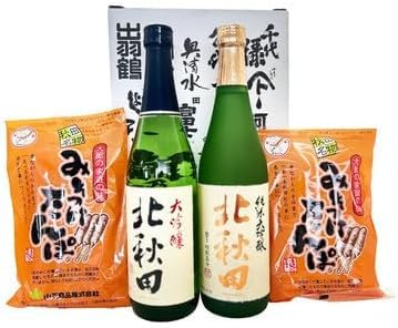 北鹿のお酒とみそつけたんぽ3本入り2袋のセット