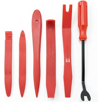 Sunplustrade Auto Trim Removal Tool Set (No Scratch Plastic Pry Tool Kit) - Auto Trim Tool Kit Car Tools, Easy Door Panel Removal Tool, Fastener Removal, Clip, Molding, Dashboards, Interior Trim Tools
