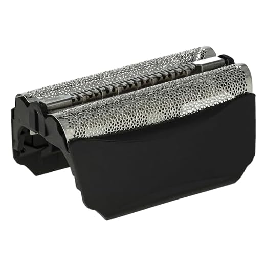 vhbw Doppelscherfolie kompatibel mit Braun 8377 -Typ 5751, 8385, 8581, 8583, 8585, 8588, 8590, 8595, 8785, 8795, 8915, 8970 - Typ 51B + Rahmen, schwarz