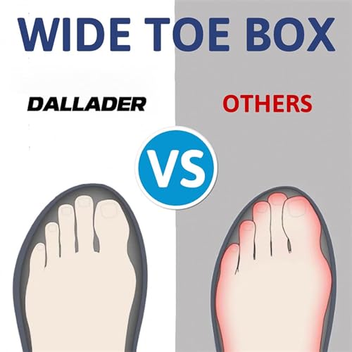 Daladder Orthopedic Walking Shoes,Men's Comfortable Waterproof Breathable Walking Shoes,Casual Slip On Hiking Shoes3