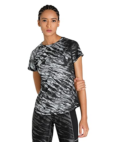 Image of Puma Printed Polyester Round Neck Womens Athleisure Top (S22PUMA52173617-P)