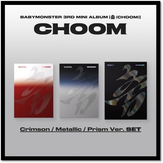 BABYMONSTER CHOOM [Photobook 3 Ver Set] 3rd Mini Album