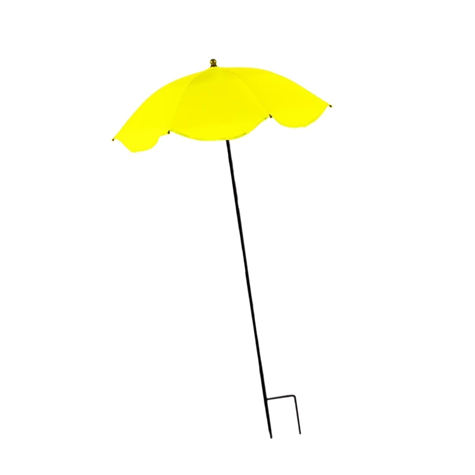 Cgrsdsd Yellow Plant Shade Umbrella Plant Umbrella Protection Provide Shade To Defend Plants From Blazing Sun Convenient Weatherproof Sunshade Cloth For Garden Beds(Yellow)