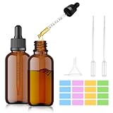 Protection contre la lumière et qualité : Le flacon en verre ambré est fabriqué dans un matériau durable, sans BPA, qui protège les contenus sensibles comme les huiles essentielles de la lumière directe et garantit une longue durée de vie