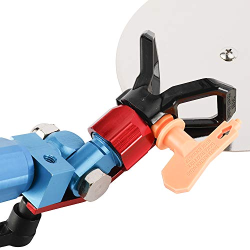 Spray Guide Accessory Tool for Airless Paint Sprayer 7/8 Inch with 10 Inch Extension Pole & 517 Tip