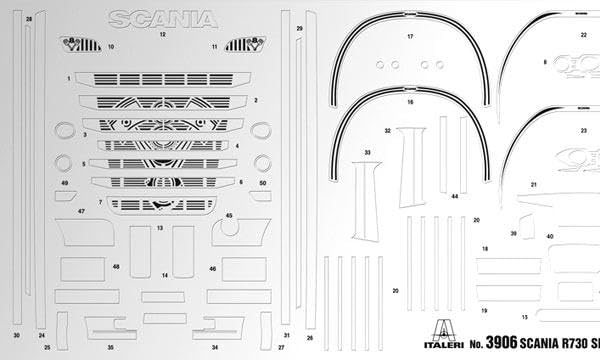 Italeri- Maquette Plastique à Assembler de Haute Précision I3906 - 6