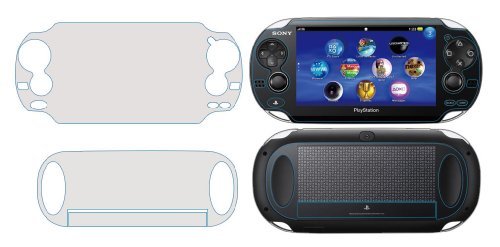 REALOOK Sony PS Vita Screen Protector, Crystal Clear, Screen & Back