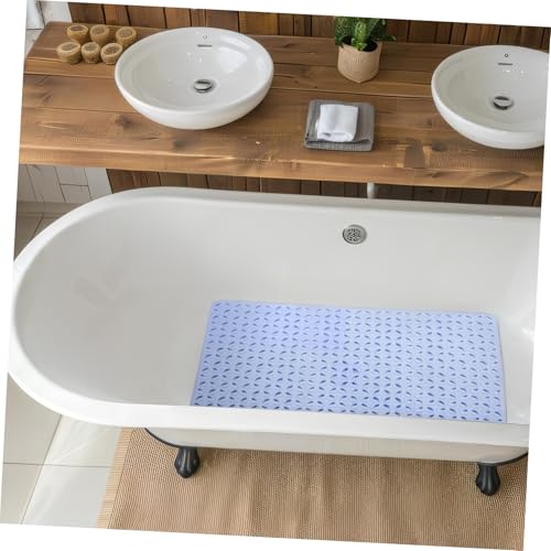 Alfombrilla de baño antideslizante con orificios de drenaje para un suelo seco y limpio 5