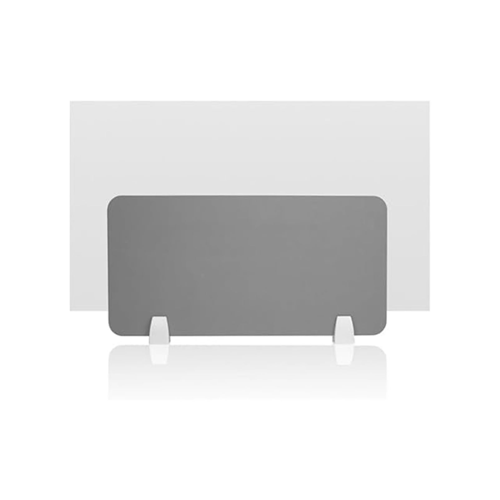 GJZQDKX Acoustic Desk Privacy Panel for Students and Office Grey Desk Divider for Noise Reduction 47INx11IN Privacy Shield Partition