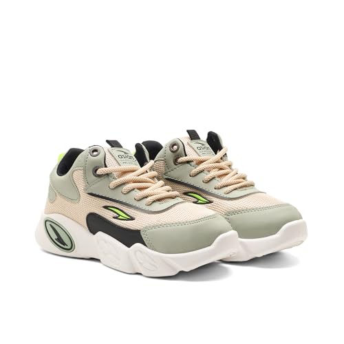 Image of ASIAN Kids VISION-11 Stylish Casual Chunky Sneakers with Laces for Boys, Trendy and Comfortable Shoes Perfect, Walking, and Outdoor Play, Lightweight and Durable Design Suitable for Kids
