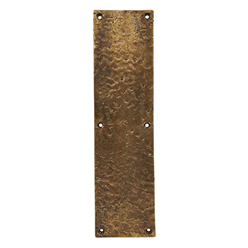 SKANDH Bronze Push Plate for Door, 11.5" X 3" Inches