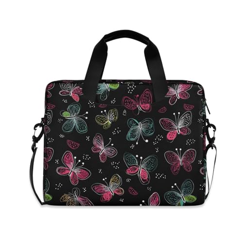 Funda portátil para laptop 15.6 pulgadas con asa y correa miniatura 1