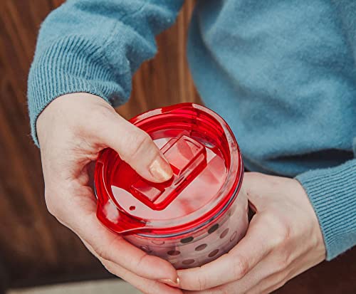 Disney Minnie Mouse Acrylic Travel Tumbler With Slide Close Lid | Tall Carnival Cold Cup For Drinks, Juice, Lemonade | Home & Kitchen Essentials, Cute Gifts And Collectibles | Holds 20 Ounces #TOP4