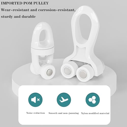 Riel doble K de aluminio resistente para separadores de ambientes 6