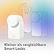 Nuki Smart Lock Go (2025) mit Bluetooth, WLAN & Matter, elektronisches Türschloss macht Smartphone zum Schlüssel & ermöglicht schlüssellosen Zutritt, smartes Schloss zum Nachrüsten ohne Zylindertausch