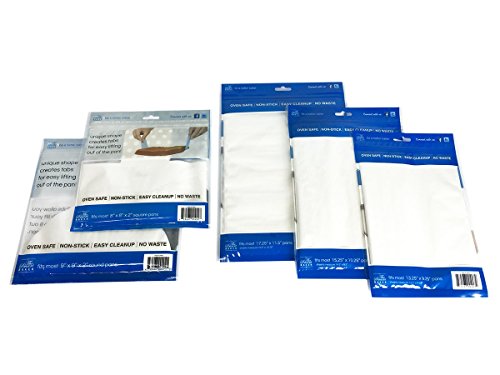 The Smart Baker Pre-Cut Essentials Cake Pan Parchment Bundle - Perfect Parchment As Seen On Shark Tank #TOP1