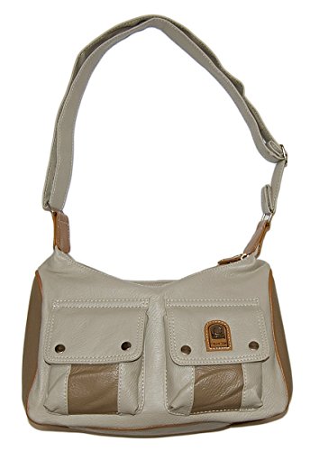 Sac à main chic en cuir synthétique blanc pour vos sorties et bureau