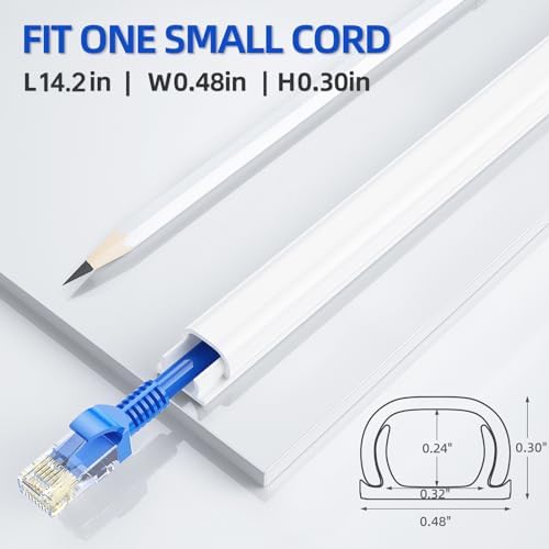 Cubierta adhesiva para cable Delamu 128+236in miniatura 2