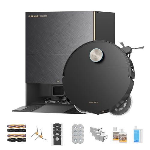 DREAME X60 Max Ultra Complete Robot Vacuum and Mop, Upgraded from...