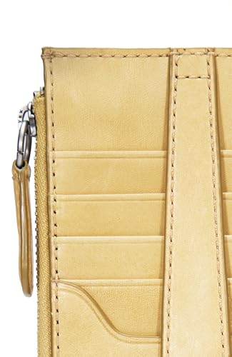 Image of Frye, Womens, Melissa Snap Card Wallet, Ripen Banana, One Size