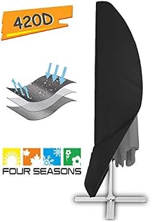 Offset Umbrella Cover, Patio Umbrella Cover for 9ft to 13ft Cantilever Parasol Outdoor