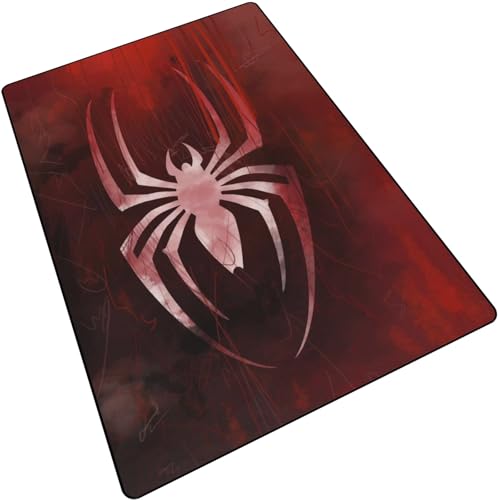 Tapete decorativo 2' x 3' diseño araña blanca miniatura 5