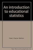 An introduction to educational statistics B0007DRMK6 Book Cover