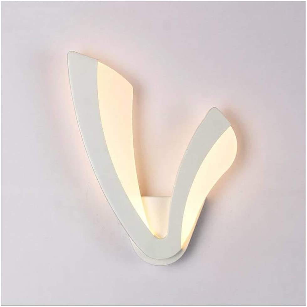 Apliques de Pared Leds en Forma de V Lámpara Moderna de Metal Iluminación de Interior 8