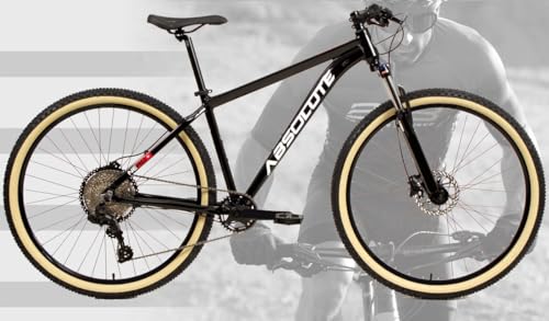 Bicicleta Aro 29 Absolute Nero 5 12v Suspensão Trava Guidão Freios Hidráulicos 1x12v Pedivela Hollow