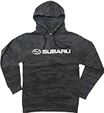 Subaru Logo Green Camo Pullover Forester Impreza WRX STI Legacy Ascent Outback Hoodie NEW SWEATSHIRT Green or Black (Black, Large)