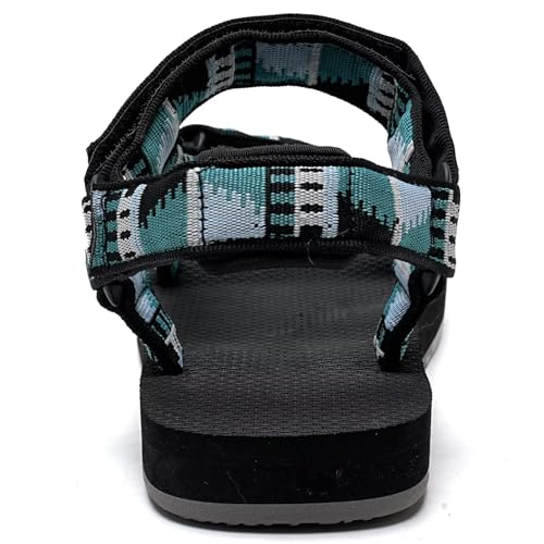 Image of WateLves Men's Sandals Hiking-Sport-Sandals with Adjustable Webbing Lightweight Water-Athletic-Beach-Sandals for Walking-Fishing-Travel-Trekking-Camping