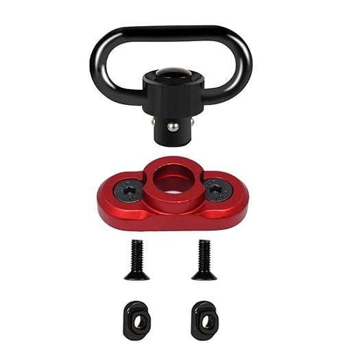QD Sling Swivel Mount for 2 Point Traditional Sling (Mlok-Red)