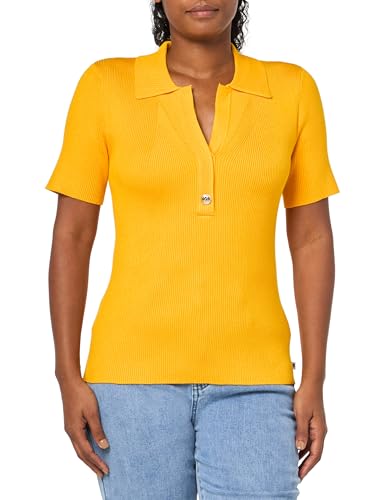 Image of Karl Lagerfeld Womens Collar Polo Sweater