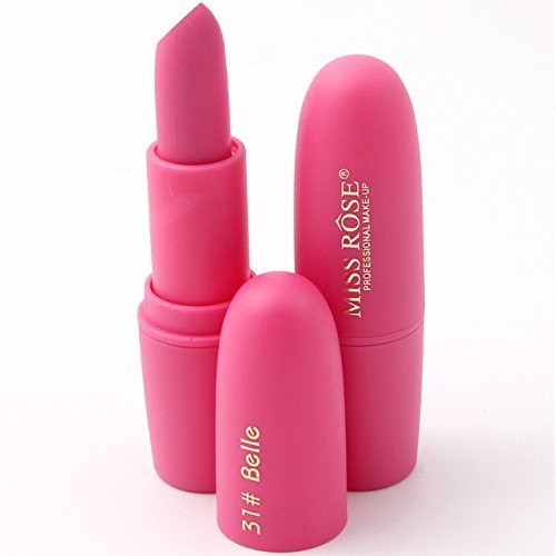 Miss Rose Lipstick, Red, 3.4 g (Matte)
