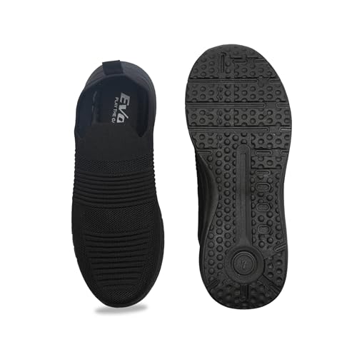 Image of Gourwani's WalkLine Pull-on Sneakers for Men| Casual Shoe for Mens, Soft Cushion Insole