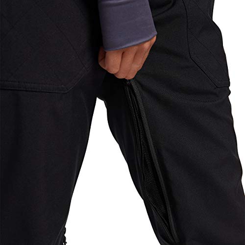 Burton Calça Vida Feminina, Preto Verdadeiro, Média